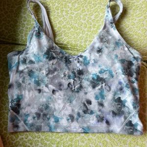 Lululemon Align Tank Tie Dye Blue